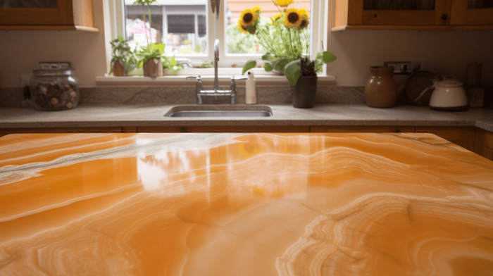 Столешница из мрамора Orange (Оранж)